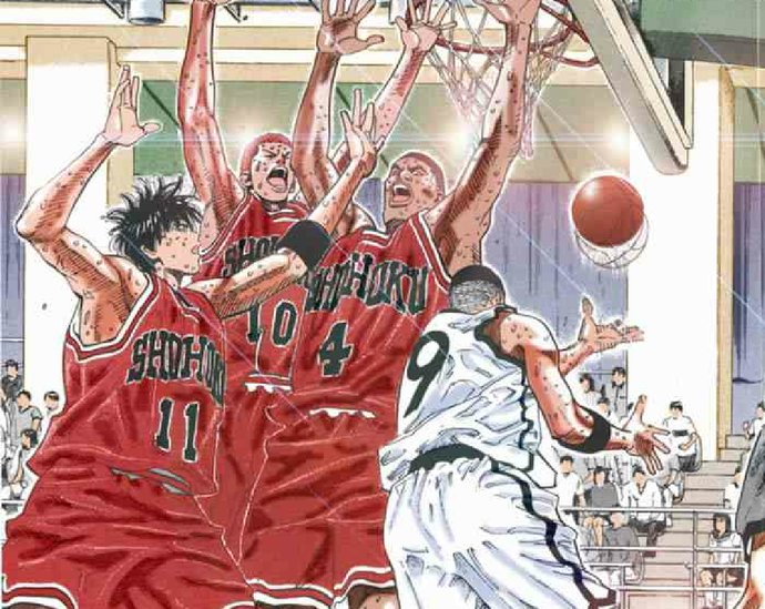  樱木花道|灌篮高手：湘北为何不包夹泽北荣治？湘北使用包夹战术就从未赢过