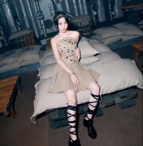  镜头|欧阳娜娜姐姐拍戏，怎么做到和妹妹五官相似却没有妹妹好看的？