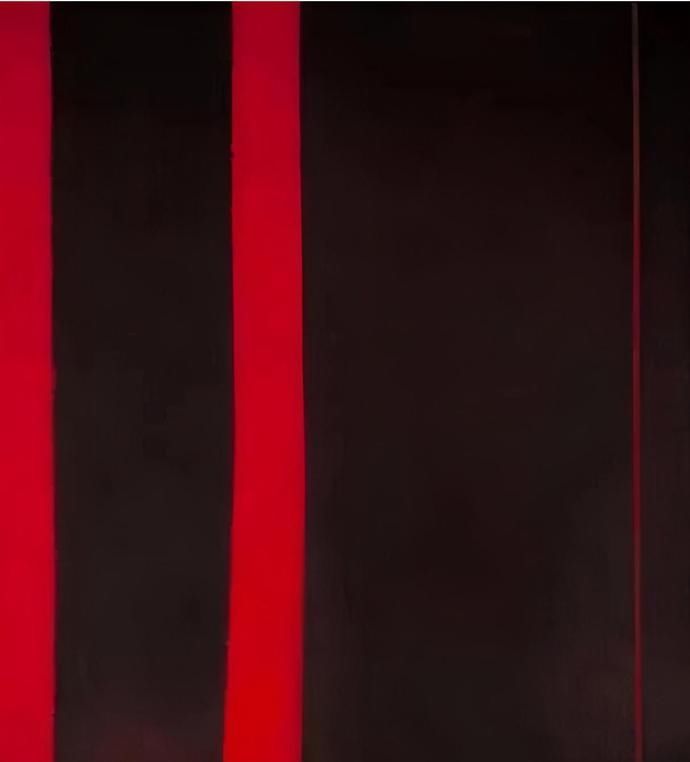  艺术大师|抽象派艺术大师24年里只画直线，其中有一条直线卖了7个亿