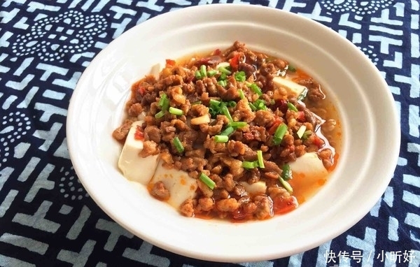 肉末|豆腐原来可以这么美味!简单蒸一蒸,5分钟出锅,全家老小都爱吃