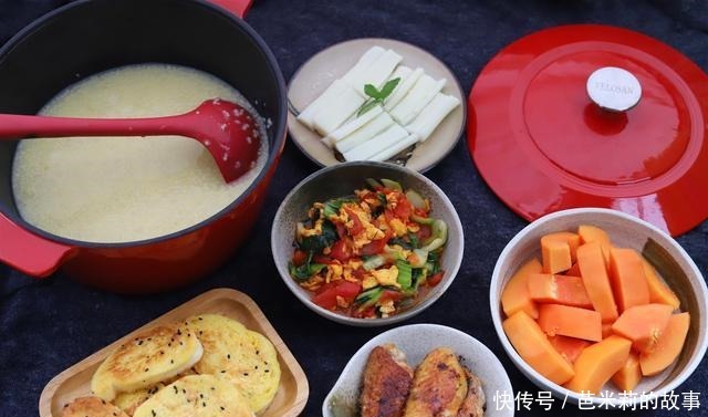 白藜麦|丰盛营养的中式早餐,吃着管饱又解馋,我家隔三岔五就这么做