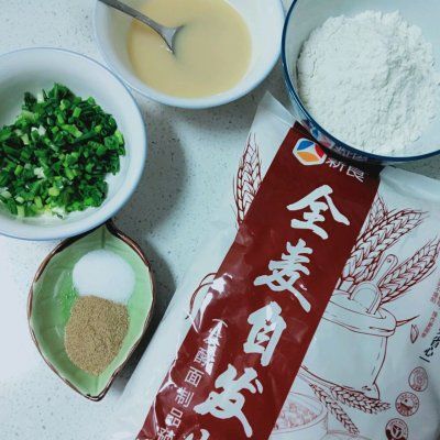  干面粉|姑娘隔三差五就要吃葱花千层饼，超好吃还不长肉