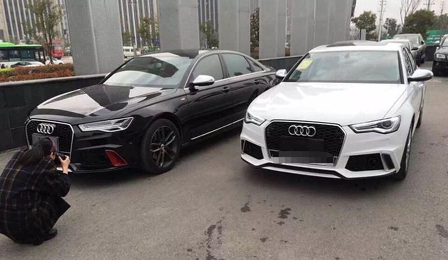  拖车|奥迪汽车违停路边，本想叫拖车来拖走，师傅一看急了：这咋拖？