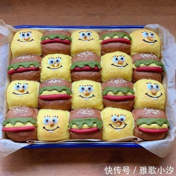 插画|日本妈妈为儿子做“插画面包”,包中有包,咬一口,里面还有惊喜