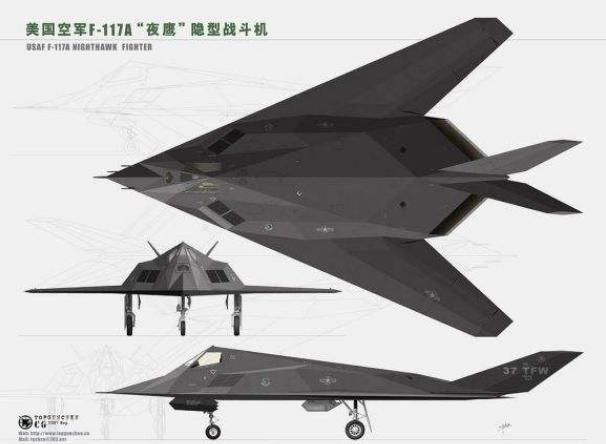 隐身|世界首款隐身战机F-117再升空，成美军假想敌，演练未来空战