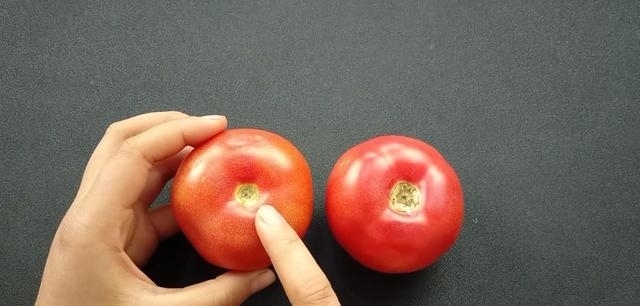 多汁|买西红柿要挑选“母”的,顶部看一眼就能辨出,沙甜又多汁
