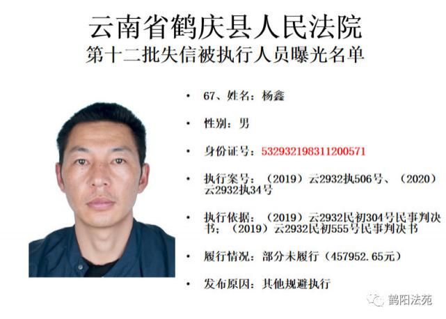 有人|又一批失信被执行人名单曝光,有人仅因为213元钱!