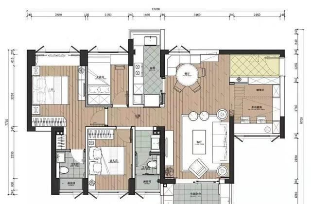 方式|120平变繁复的设计为纯粹的简单, 用自然的方式去诠释