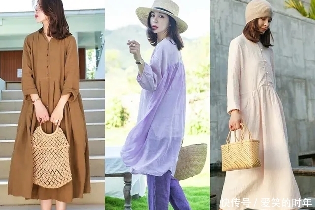  棉麻衬衫|早秋出游，简约慵懒风穿搭示范，闲适中带着些小文艺