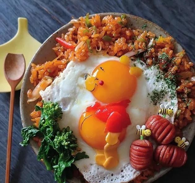 鸡蛋|?这位妈妈太有才,2颗蛋就能做出卡通角色便当,真是暖心又暖胃