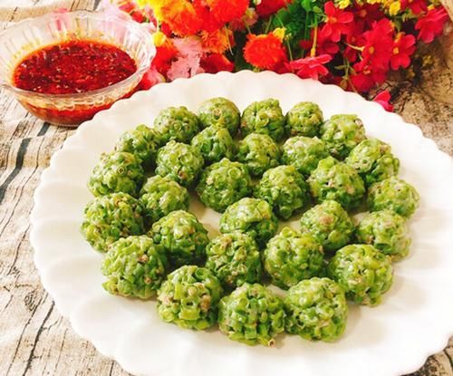  正好|这丸子夏天吃正好，蒸一蒸，清香滑嫩，比肉丸子都要好吃，特香