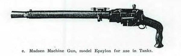 时期|最初的选择,第一次世界大战时期英国坦克装备的武器