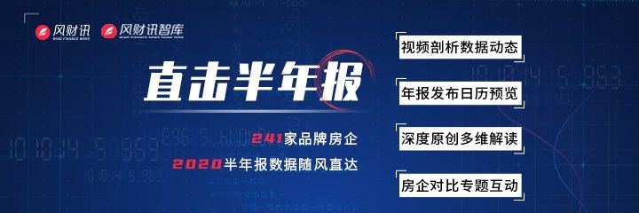  同比|直击财报季丨佳源国际2020上半年实现净利润15.89亿 同比增长12%