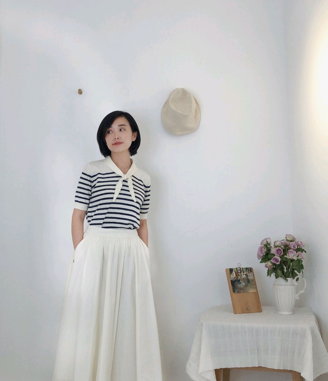  高级|夏日穿搭想要穿出高级很简单，清爽的半身裙，既时髦又减龄