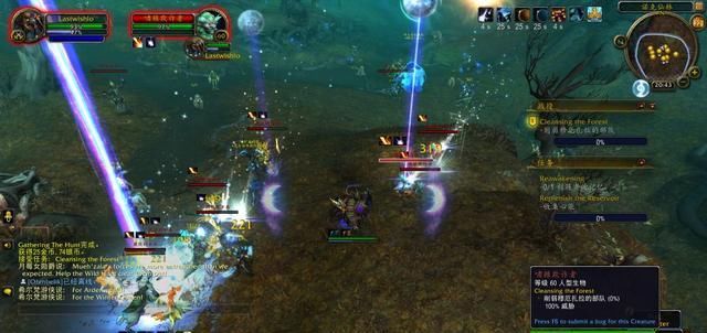  战神|魔兽世界前瞻：炽蓝仙野盟约战役 邦桑迪的老大和月夜战神的诅咒