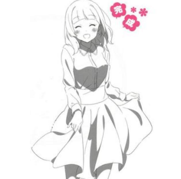 褶皱|动漫女生穿衣服应该怎么画,注意这几个细节,你也会是大神