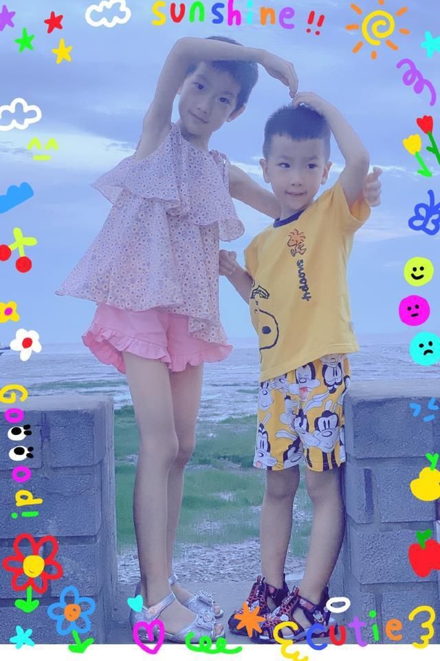 假小子|45岁金巧巧为女儿庆生,“假小子”女儿腿长如巧姐,基因真香了