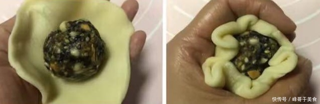 低筋面粉|苏式月饼，五仁月饼的做法，酥脆的外皮加上自制的馅料，味道好吃