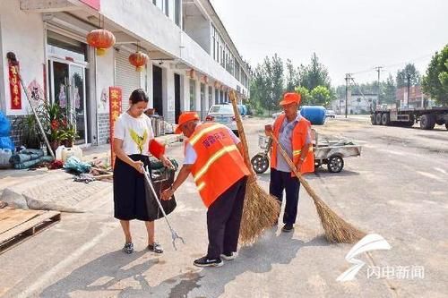 王庄镇|济宁曲阜市王庄镇开展环境卫生大整治 确保镇容镇貌规范有序