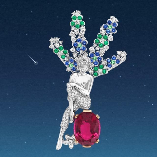 精灵|钱包保不住了！梵克雅宝精灵仙子系列重现，钻石羽翼美到让人炫目