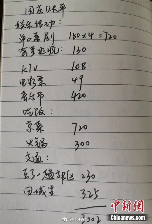  过年|我和我的“十一”账单，“花出了过年的感觉”