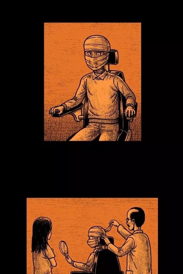  爱情|放映机漫画：为了爱情整容成小狗的模样