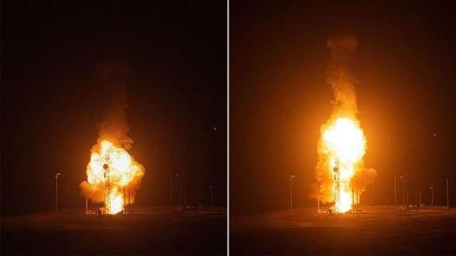  段拦截|美军射民兵3洲际弹道导弹秀肌肉，反导拦截怎么拦，我国是否领先