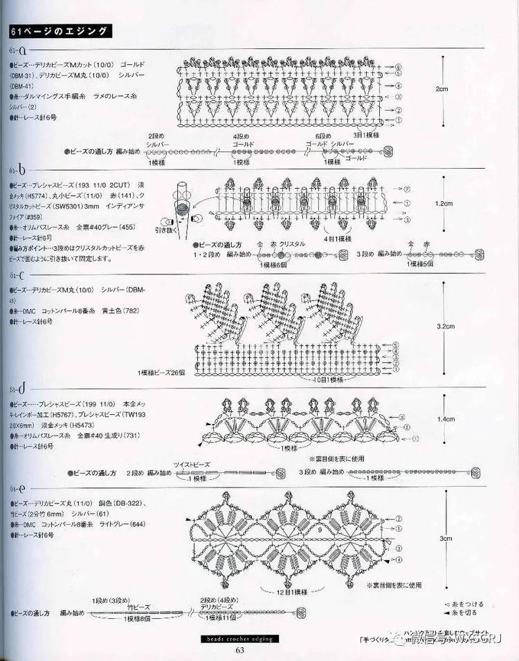  蕾丝|蕾丝钩针编织的精致小巧花边，钩织布相结合很相配