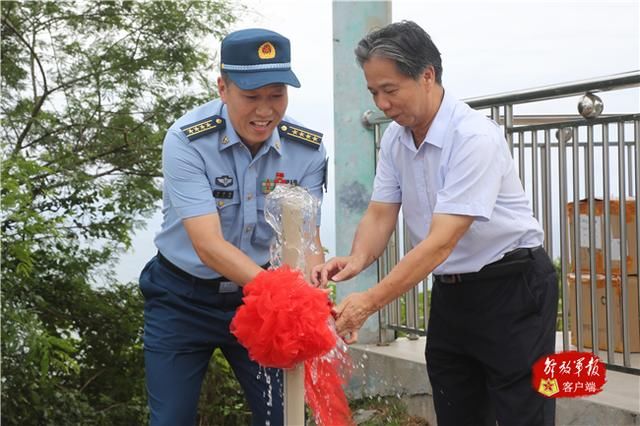 同心|最好的八一礼物！军地同心共建，山巅雷达站喜迎甘泉