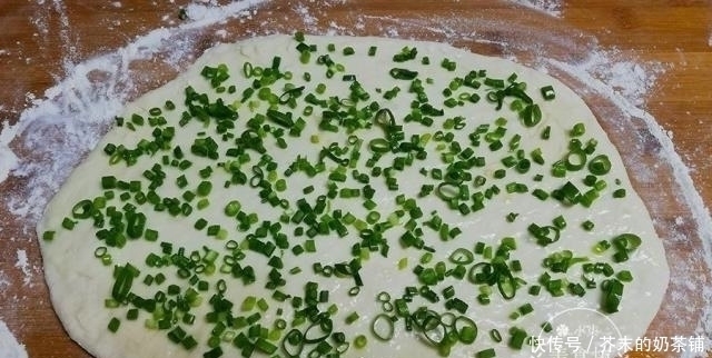 不硬|教你葱花发面饼做法,不用揉面,筷子一搅,松软好吃,凉了也不硬