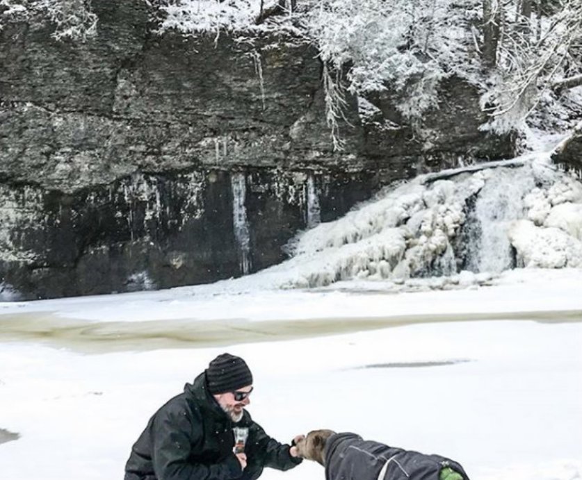 改过自新|男子有很多恶习,狗狗却帮助他改过自新,他们一起同甘共苦