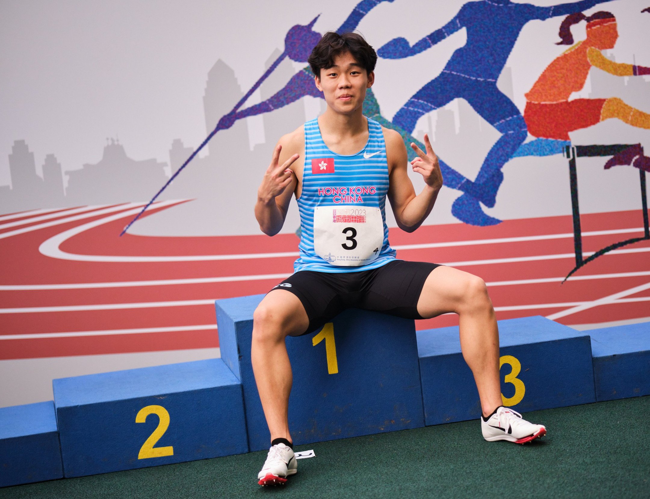 学青会|香港短跑队队长：苏炳添是我的偶像