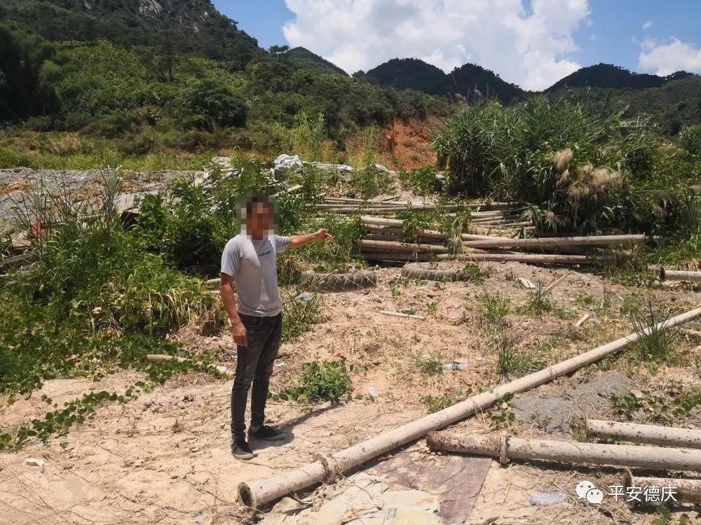  悦城派出所|现场！德庆悦城一批建筑原材料被4人偷走，全部落网了