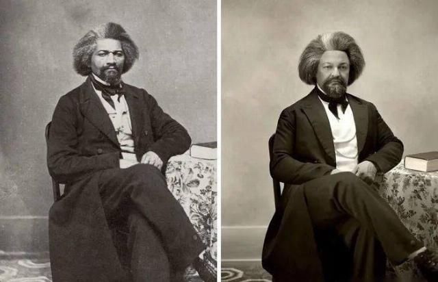 历史|蒙娜丽莎的后代现在什么样？摄影大叔找到无数名人后代给他们重拍祖辈的画像，太神了！