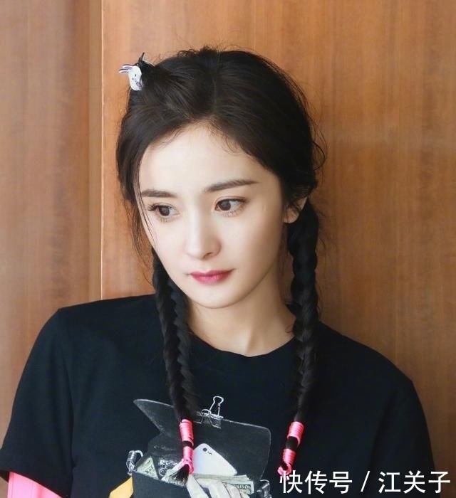 东西|又美又降温,幂姐的编发有点东西