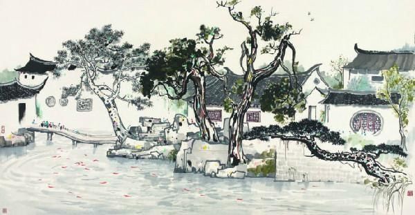 方艺术|“中国画”吴冠中画的太好,中国画在他笔下活了起来