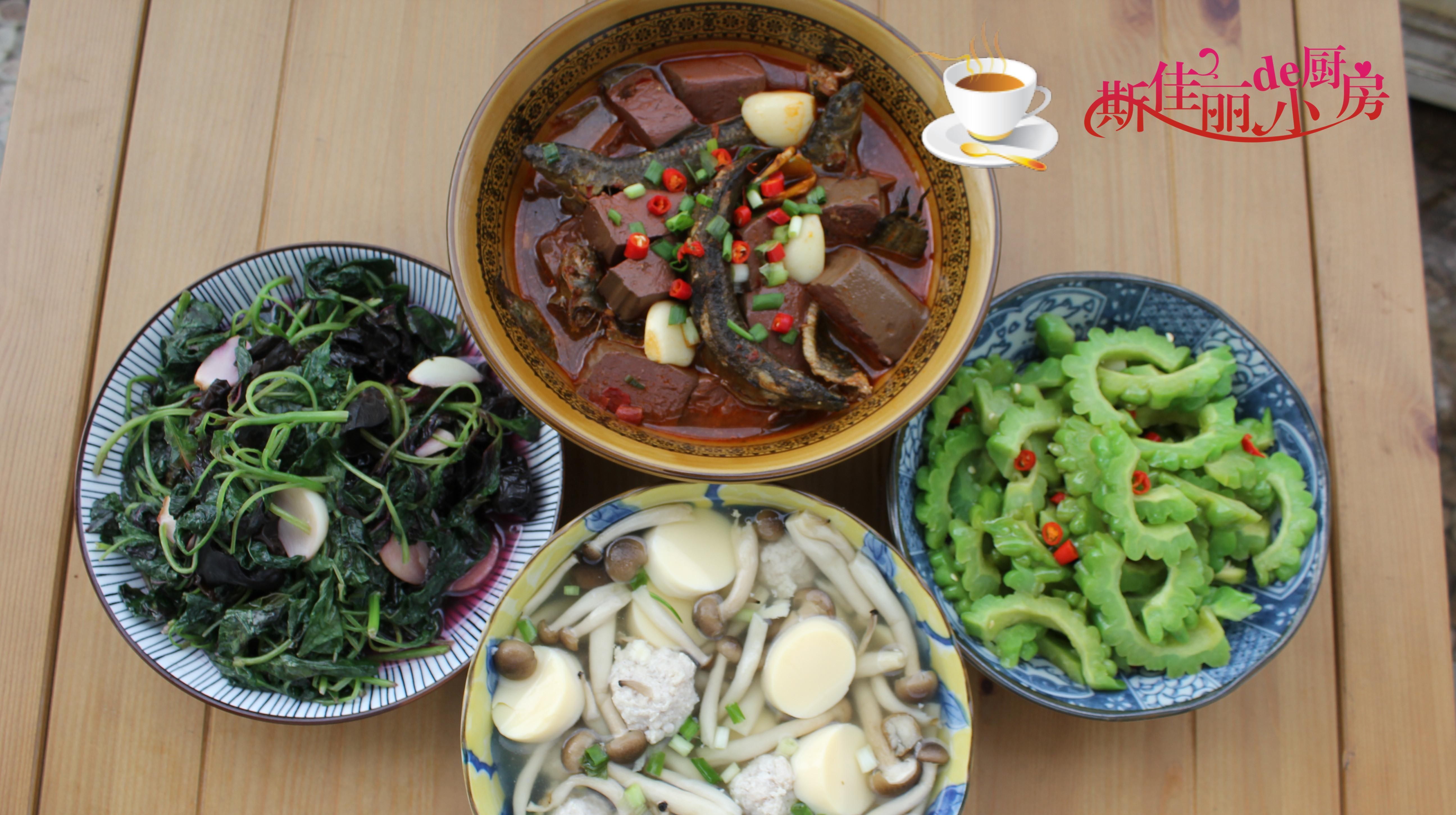 舒服|三伏天,午餐不将就,虽然没有大鱼大肉,但营养美味家人吃得舒服