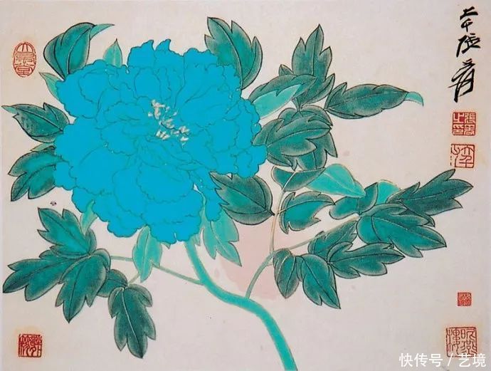 张大千花鸟画欣赏（100幅）