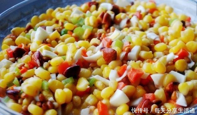 玉米|鲜咸美味的松仁玉米,怎么能不来一份详细步骤都在这了