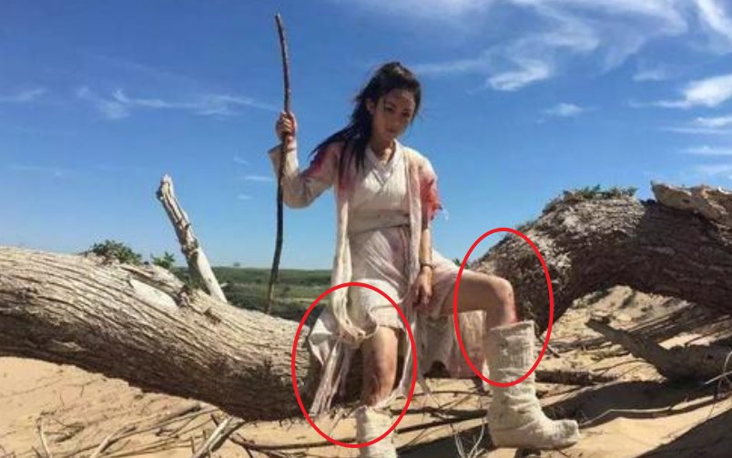 高温|赵丽颖高温拍摄宣传片,后背出汗后,下意识的动作太圈粉