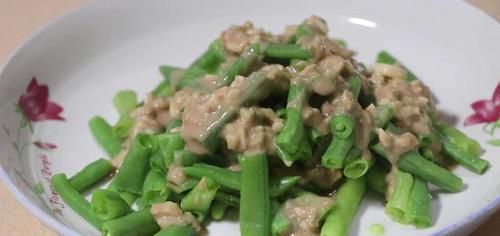  做法|麻酱豆角，做法简单，夏天必备凉菜