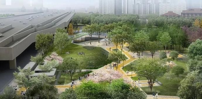  河边|弄堂游戏场升级！九子公园将打造“苏州河边的小客厅”