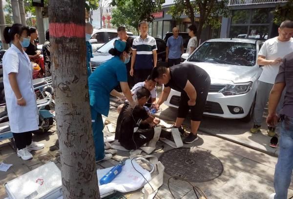  市民|紧急营救！井下作业3名工人缺氧被困，漯河市民合力救出