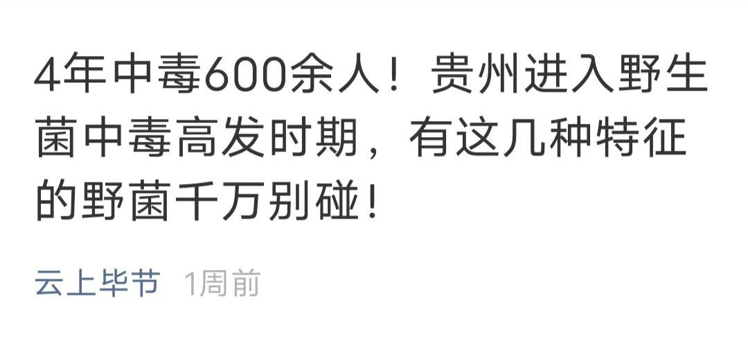  野生|吃货小心！野生菌可不要乱吃哦！