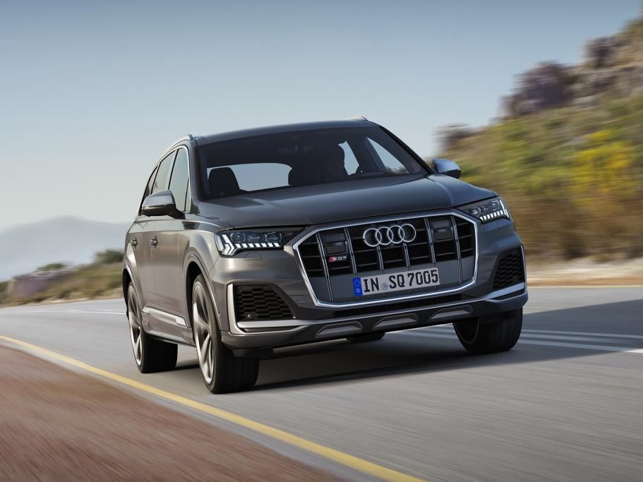 比途|奥迪新将SQ7来袭,4.0T+8AT,搭四驱,比途锐出色,零百4.8S