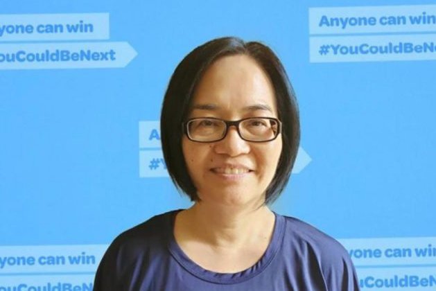 彩票|列治文华人大妈中百万大奖 家人都难以置信