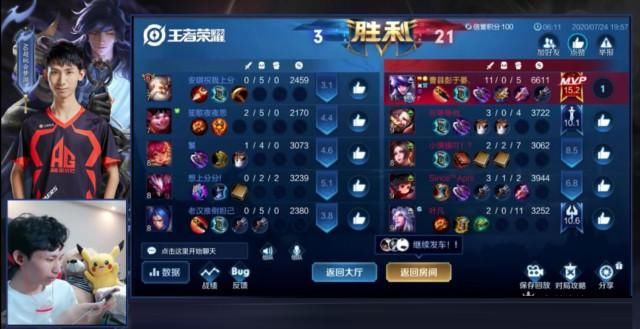 梦泪|王者荣耀：梦泪战队赛打的对方直接投降，看了出装，让人一头雾水