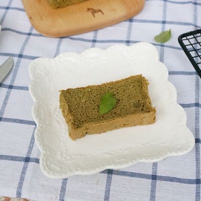 蛋糕|抹茶豆渣戚风蛋糕