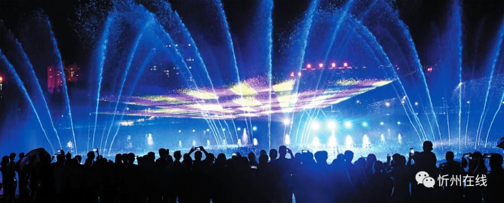  越来越|忻州：今年夏天最美夜景！遗山公园惊艳亮相！忻州越来越好！