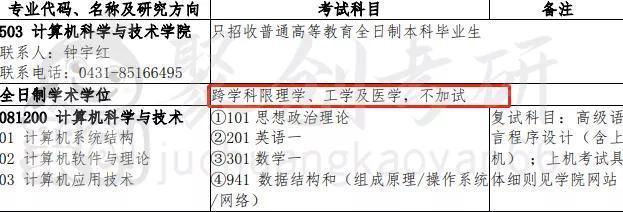  云南大学|危！这些考研院校专业不再接收跨考生！